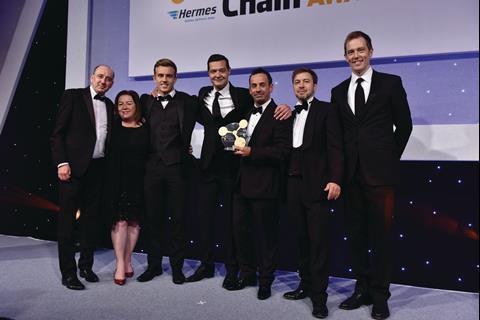 The Microsoft International Supply Chain Project of the Year winner Phase Eight with MIQ Logistics, International Growth and Expansion Project